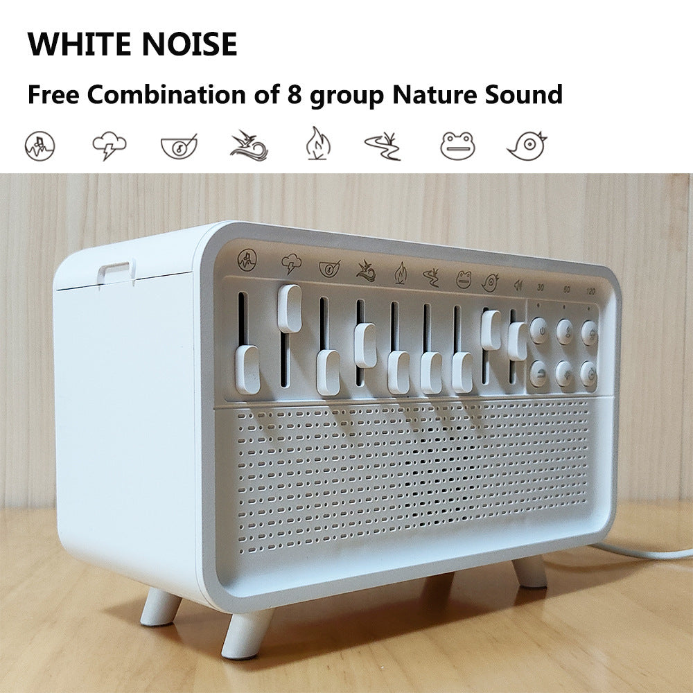 White Noise Flame Humidifier & Speaker