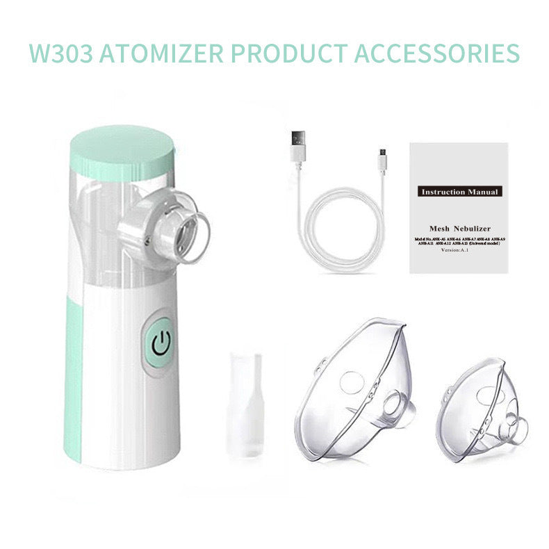 Portable Silent Mesh Nebulizer