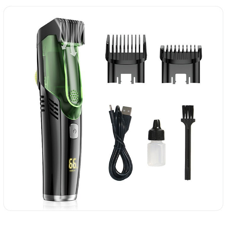 Automatic Suction Waterproof Hair Clipper
